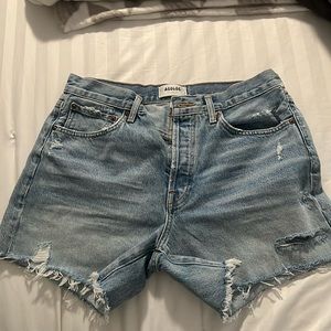 AGOLDE denim shorts